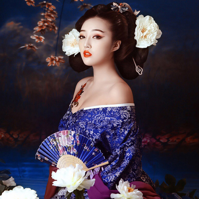 影楼摄影写真性感主题古装唐朝妃子服装古风民族服装