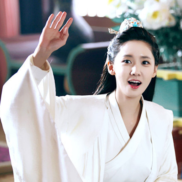 影视剧允儿写真客服女侠仙女汉服古装同款林允儿民族服装