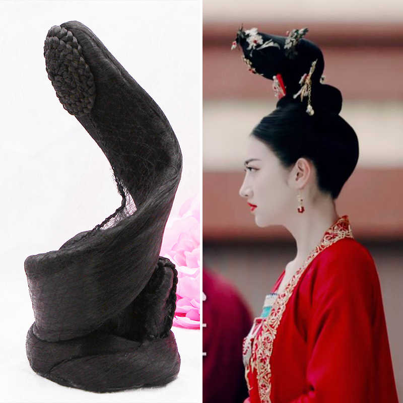 发髻影视古装大唐荣耀景甜同款古风妃子子唐其它假发