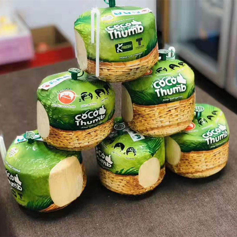 泰国椰青易拉宝coco椰子火锅12个顺丰京东包邮椰青