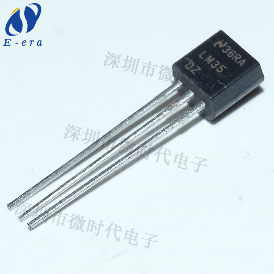 温度传感器精密lm35dlm35dzto92lm35全新现货传感器