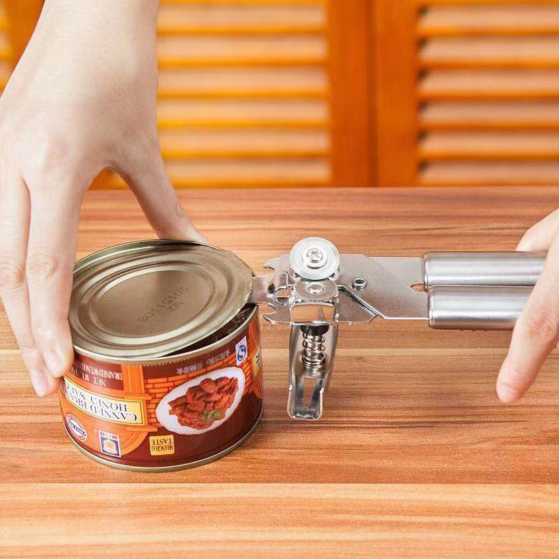多功能加厚不锈钢开罐器厨房罐头刀启瓶器罐起子奶粉开罐器