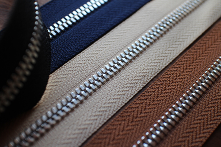 拉链ririm4纯铜玉米牙齿镀银银色拉链