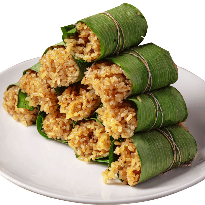 粽香排骨糯米米饭粽子10根酒店饭店餐饮饮用猪排