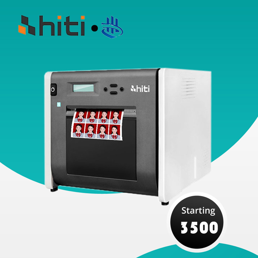 打印机hiti呈妍p525l照片专业1寸2寸证件照热相片纸