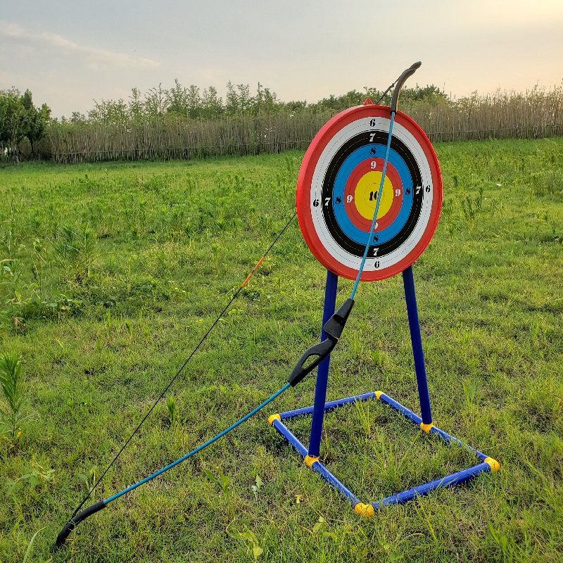吸盘箭靶大号挂式立式支架儿童弓箭靶软弹吸盘枪靶学校商场活动