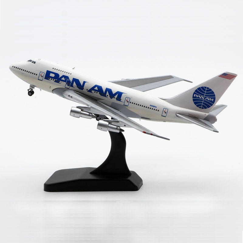 jcwings合金客机模型泛美航空波音b747spn538pa飞机模型