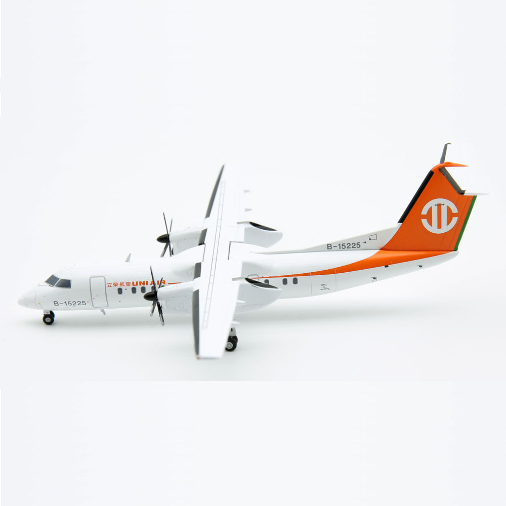 jcwings飞机模型立荣航空dash8冲八b15225合金客机飞机模型