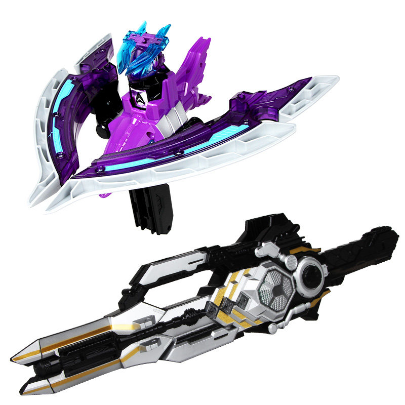 奥迪双钻铠甲勇士召唤器捕将卡魄玩具武器套装搏狮爪翅蜂锥鳍鲨刃