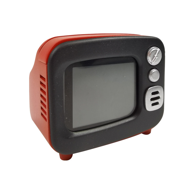 新款迷你电视机播放触屏微缩缩小电视复古乡村过家家玩具