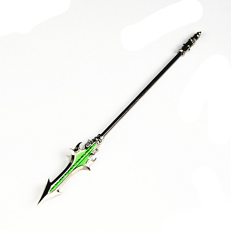 三国兵器龙骑枪涯角龙胆亮银枪战马长矛12寸兵人兵人专区