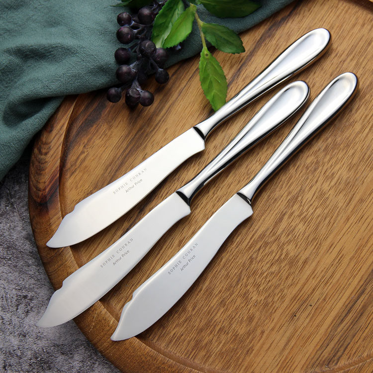 出口欧洲西餐刀具锯齿餐刀开刃黄油刀芝士刀煎蛋西餐刀具