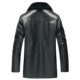 Winter mid-length large size middle-aged and elderly leather men's fur all-in-one fur coat big fur collar PU leather jacket dad outfit Winter mid-length large size middle-aged and elderly leather men's fur all-in-one fur coat big fur collar PU leather jacket dad outfit