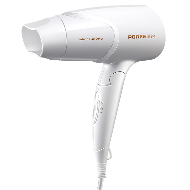 博锐可折叠大功率电吹风机学生宿舍家用便携不伤发廊理发店吹风筒