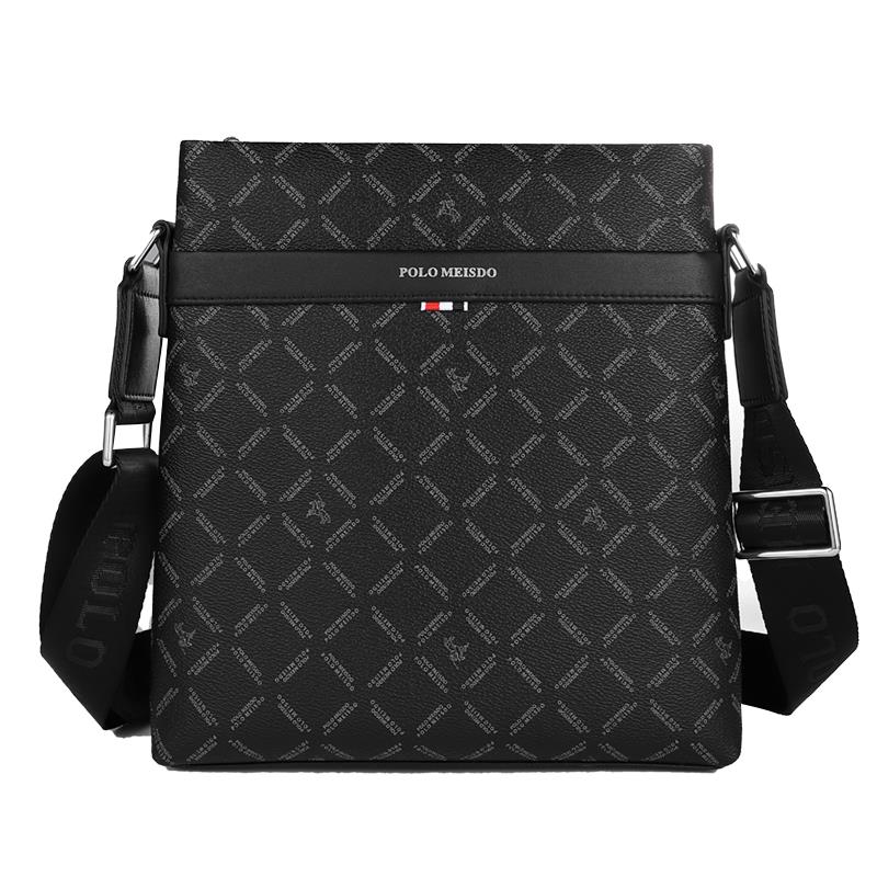 英国保罗真皮大容量男士休闲单肩包 乐淘淘箱包男士包袋