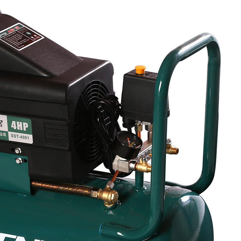 胜斯特4p空压机小型打气泵220v家用木工便携式喷漆空气压缩机高压