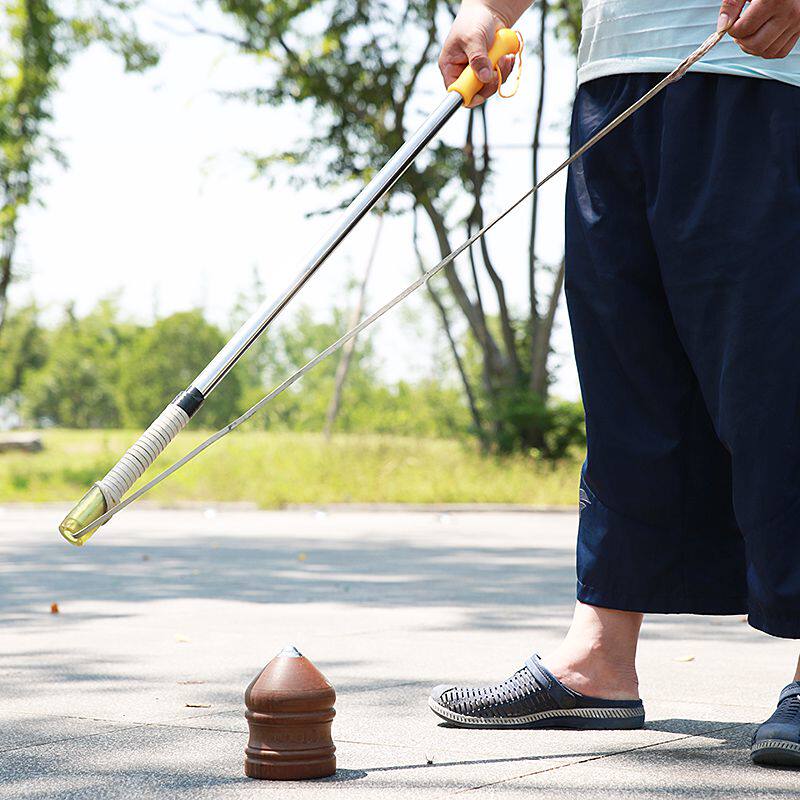 陀螺胶木健身成人广场老牛中老年人实木大号鞭绳陀螺