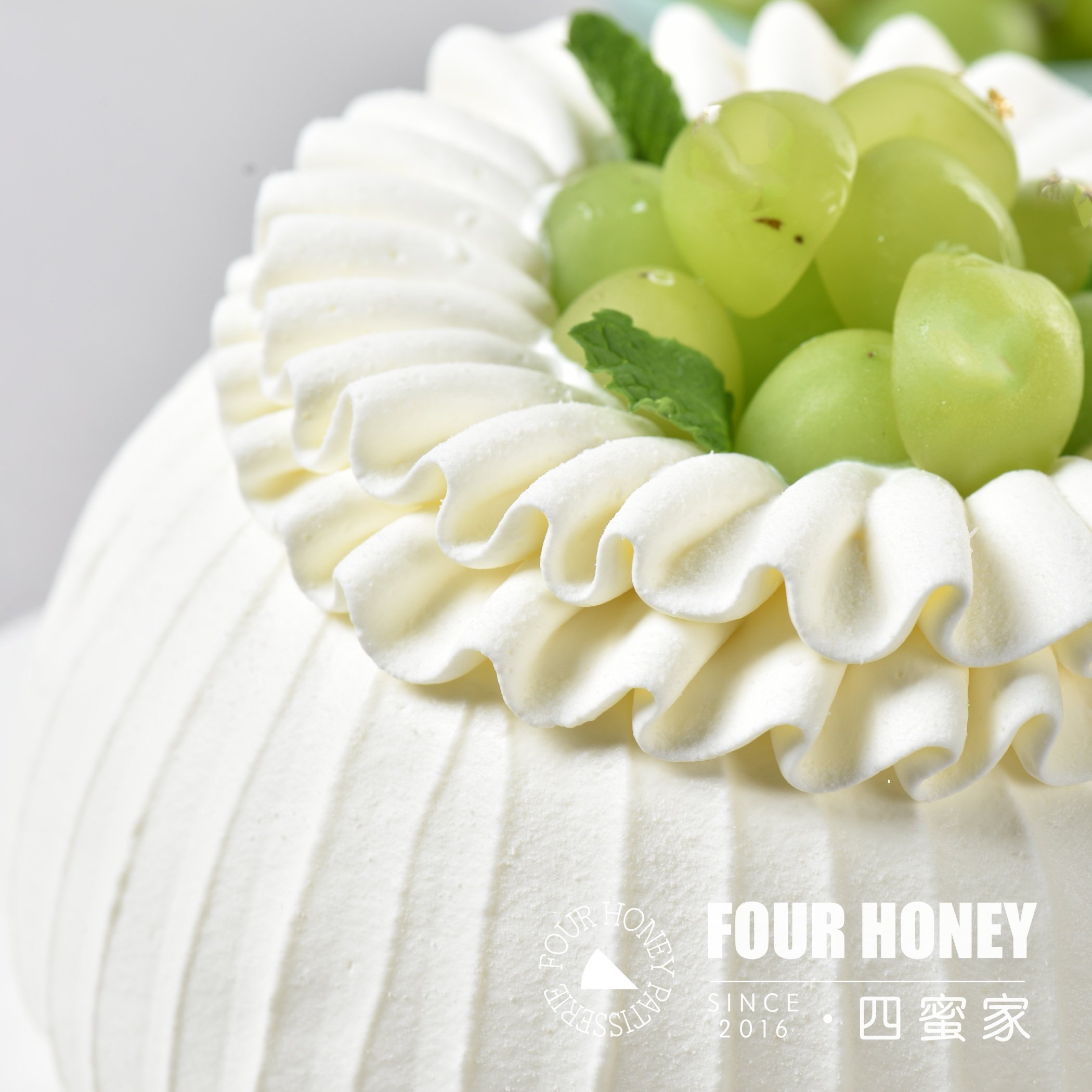 蜜家香印新鲜水果动物奶油生日蛋糕ins清新新风新鲜生日蛋糕