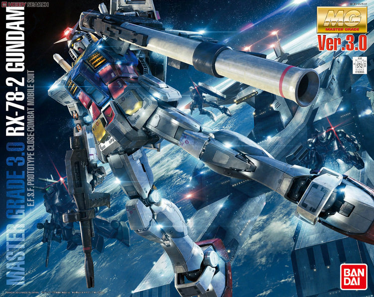 万代模型mgrx782gundamver30元祖高达头号玩家高达模型专区