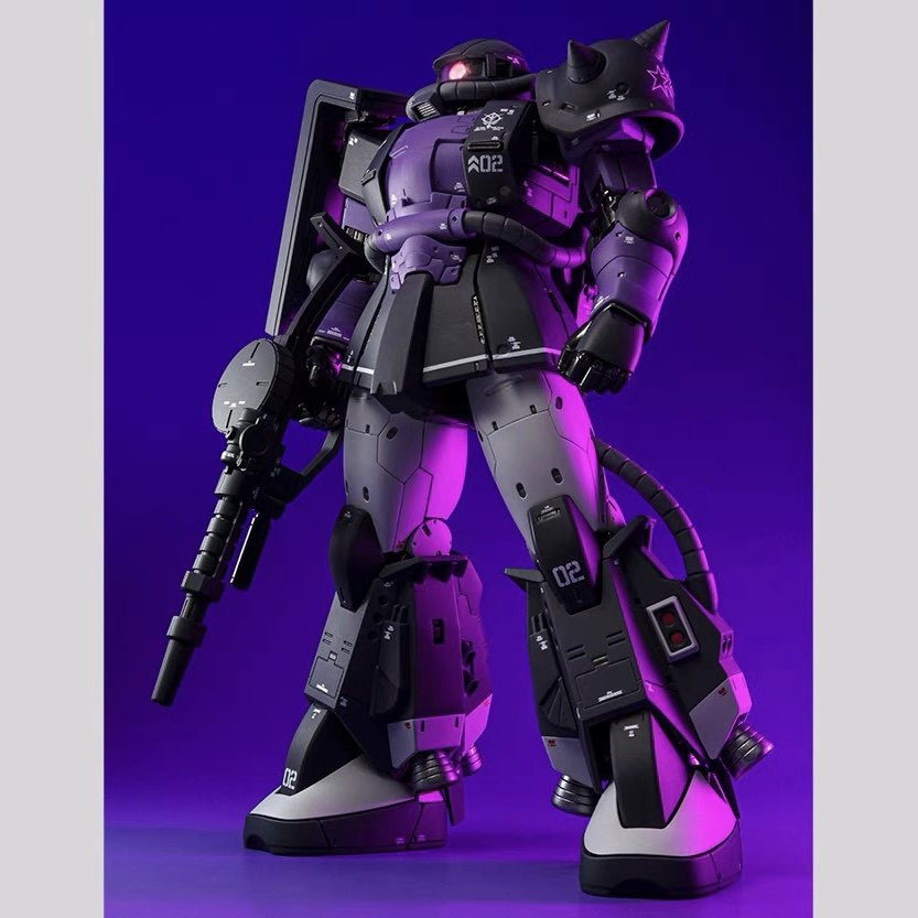国产渣古星扎三连高高黑色zakums06rmg模型高达模型专区