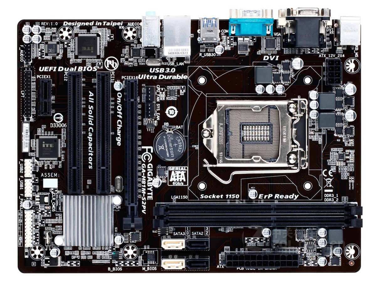 技嘉gigabyteh81m-ds2h81m-s1s2ph1150针台式电脑主板主板