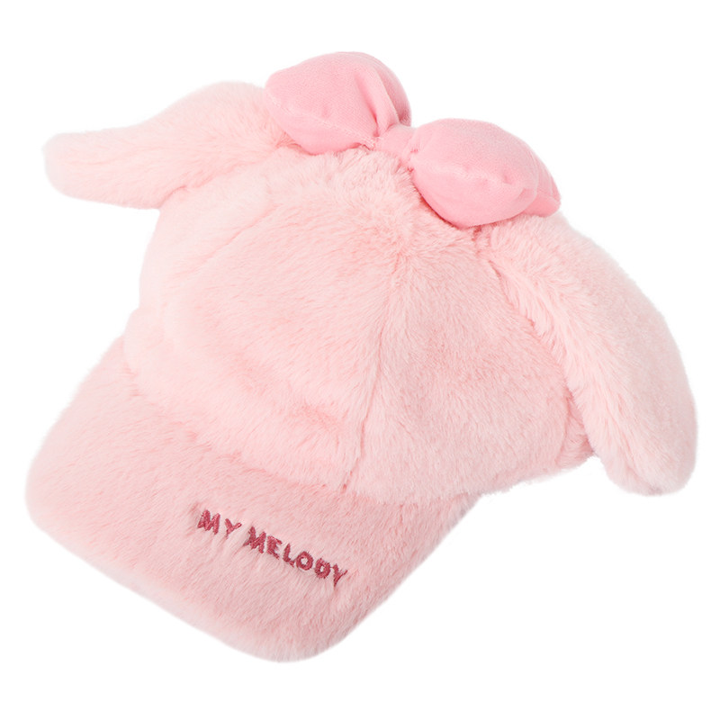 miniso名创优品三丽鸥毛绒公仔棒球帽玉桂狗高颜值帽子秋冬新款