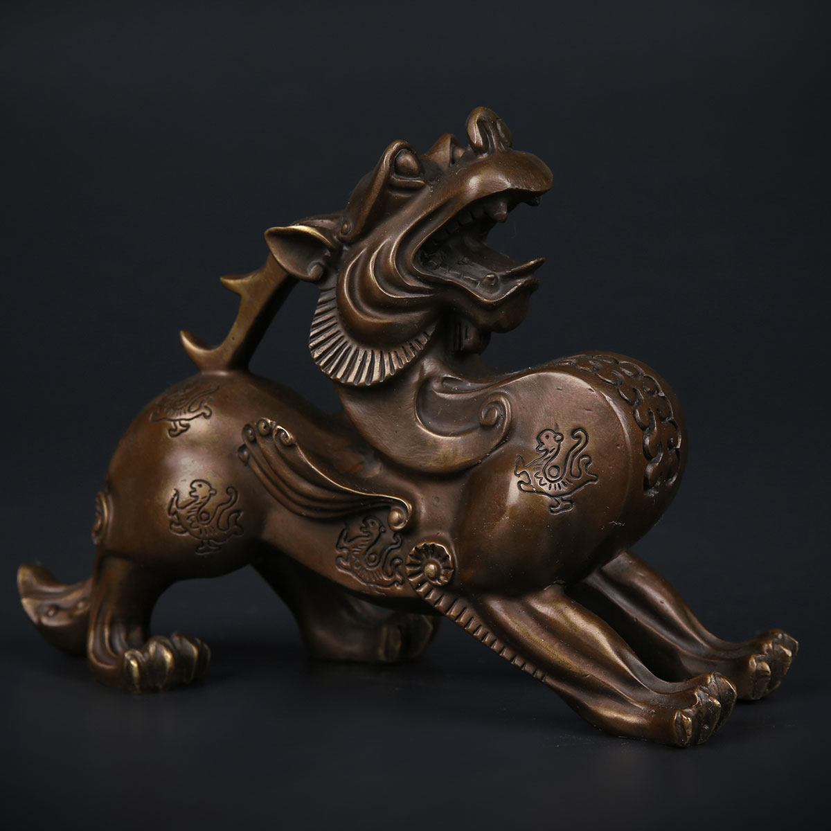 貔貅摆件匠泽铜魂纯铜风水高档家居雕塑铜雕摆件