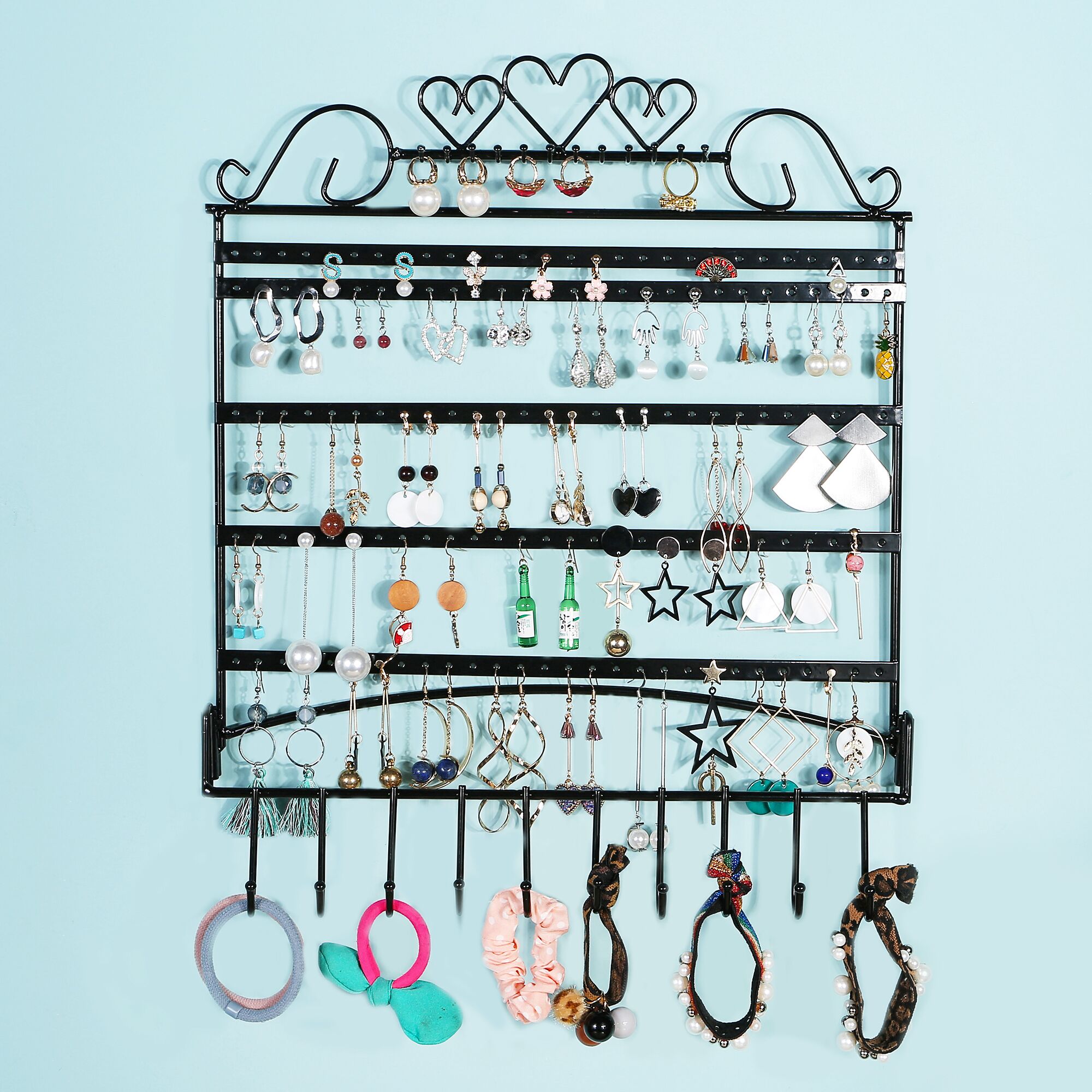 耳环架子饰品展示耳坠项链收纳耳钉首饰架挂首饰架