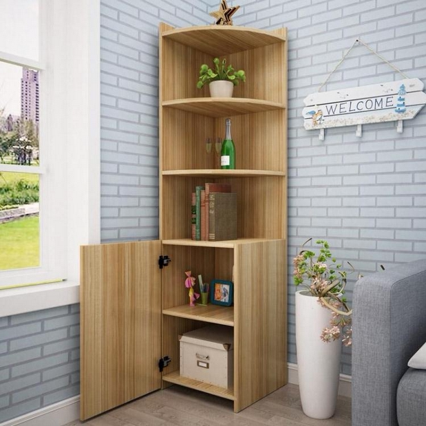 角柜客厅卧室抽屉转角拐角置物架带门柜子卫生间角柜