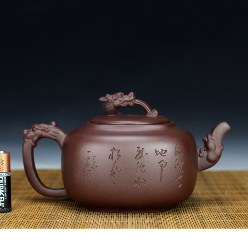 大师周小明 中华魂 全纯手工获奖收藏紫砂壶宜兴高档礼盒套装茶壶