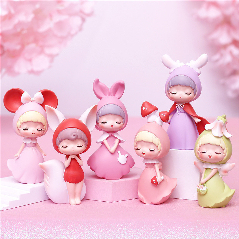 盲盒2020网红新款大全公仔摆件女孩女生女童潮玩盲盒