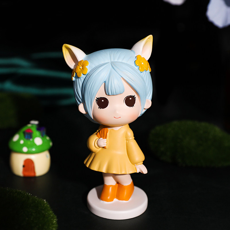 幸运女生版盲盒大全2020网红新款手办公仔摆件潮玩盲盒