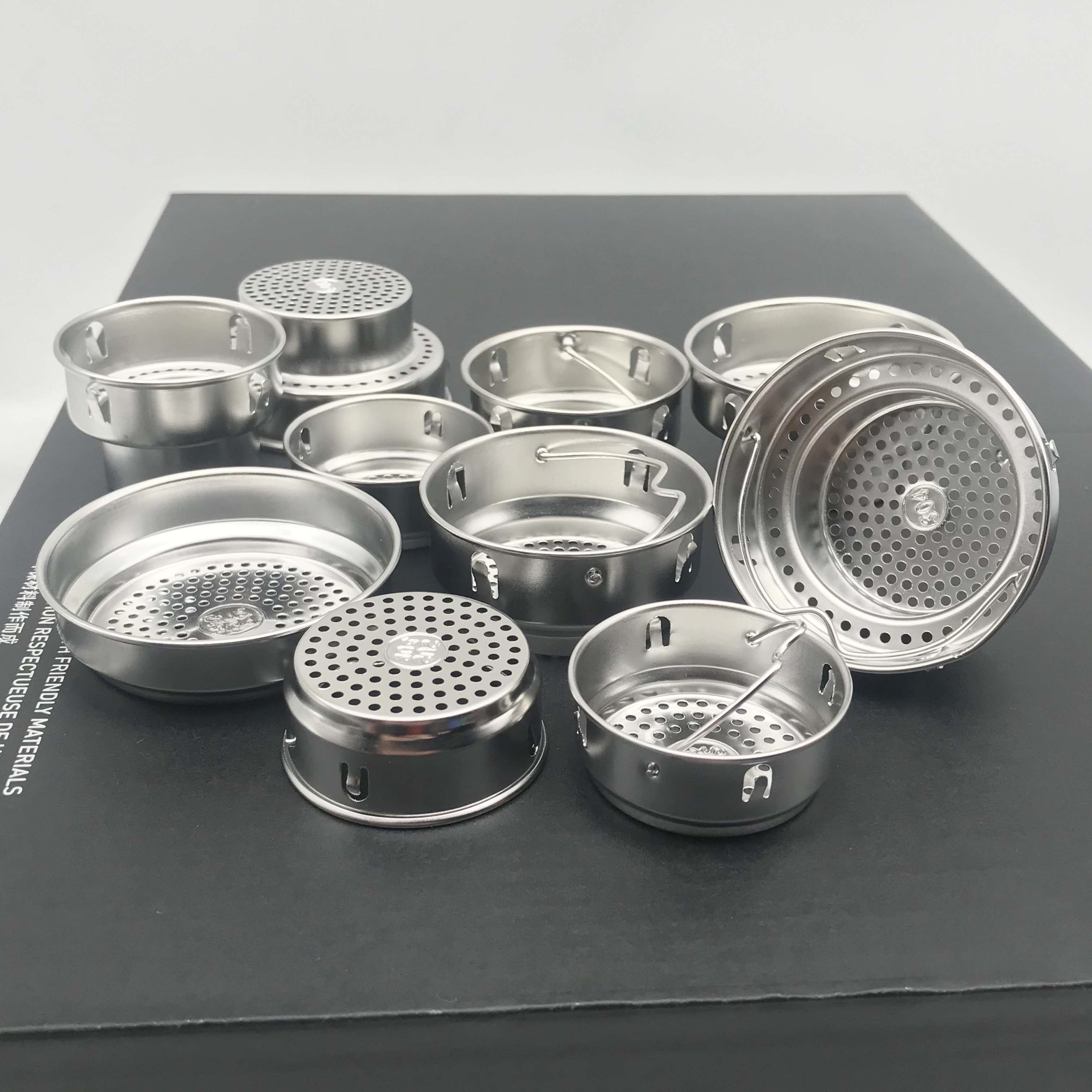 cille希乐不锈钢保温水杯茶杯过滤玻璃杯茶隔漏网茶滤