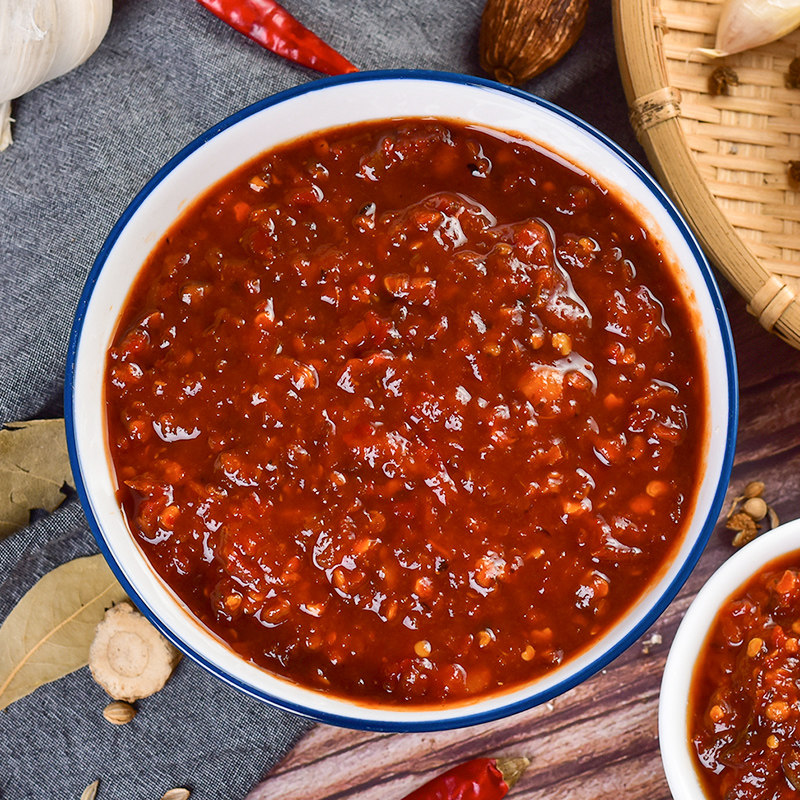 荆沙凌辉豆瓣酱豌豆酱火锅铁锅柴鸡郭场鸡油焖酱类调料