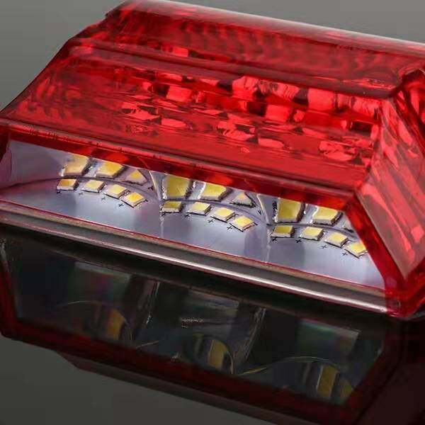 货车边灯12伏24v超亮照地腰侧灯防水汽车大挂车led多功能七彩尾灯