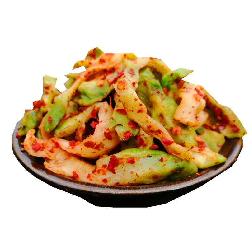 麻辣榨菜菱角菜儿菜下饭菜咸菜开胃菜爽口菜