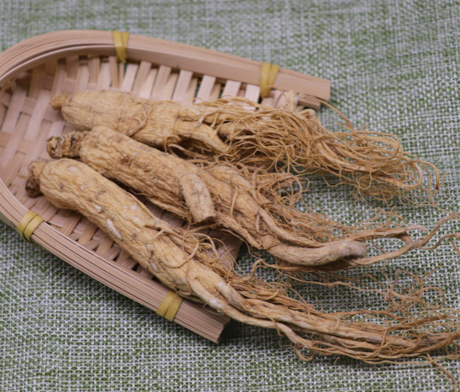 正宗生晒人参东北野山长白山500g新鲜原皮白参人参