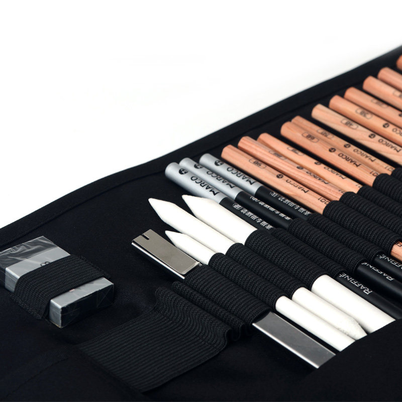 素描马可铅笔马克专业速写绘画工具初学者便携铅笔