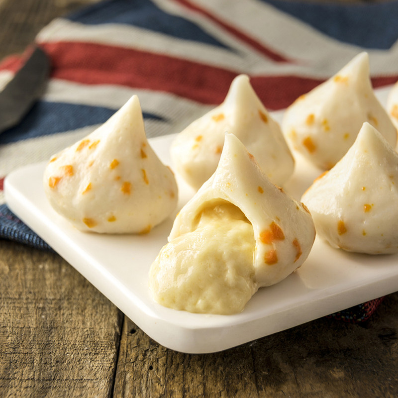 芝士四海芝士包心丸240g10个火锅关东汤料鱼丸鱼丸