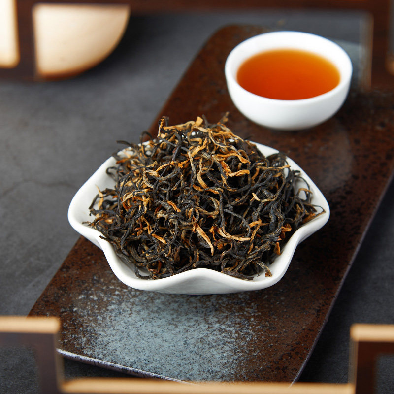 2021年新茶广东英德英红九号红茶特产香浓型功夫茶叶可做奶茶500g