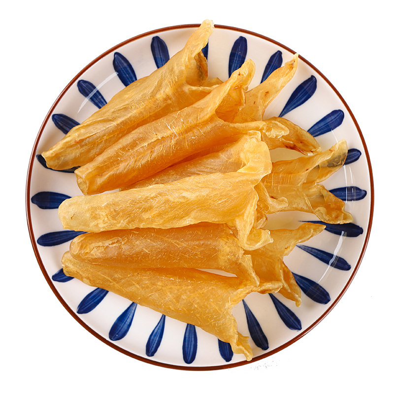 黄花黄花鱼鱼胶100克67个花胶筒干货正品深海海鱼花胶