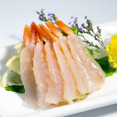 日式美味刺身越南玻璃虾寿司刺身虾寿司料理材料食材刺身材料20只