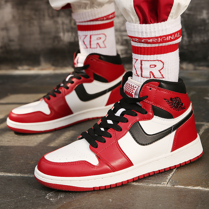 真皮板鞋闪电樱木花道男鞋子蜘蛛侠ag1篮球高帮鞋高帮鞋