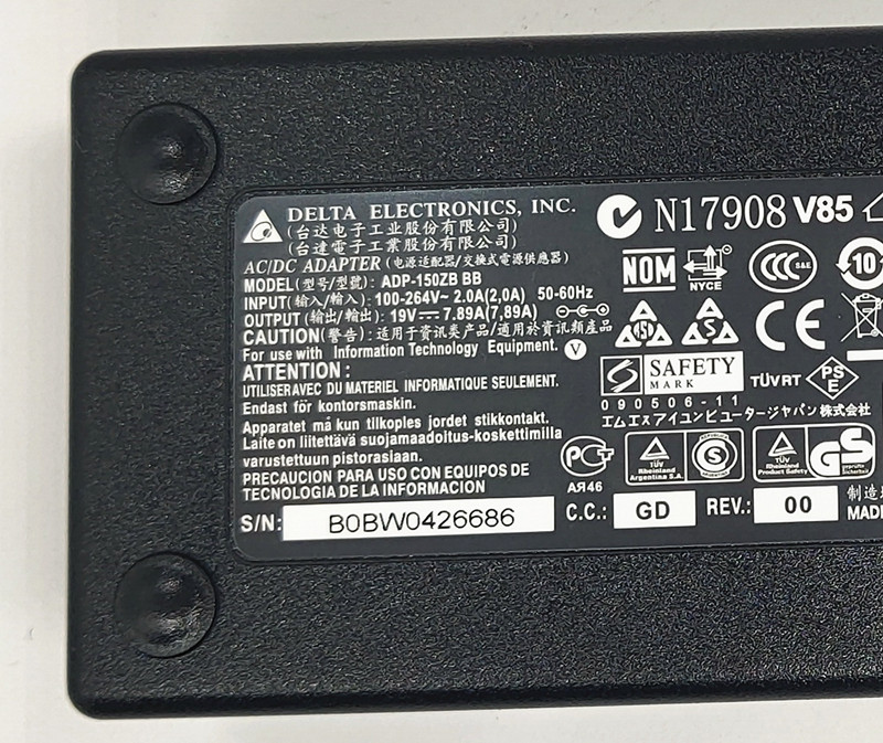 雷神air星战版电源适配器原装tr911t5t笔记本充电电线笔记本电源