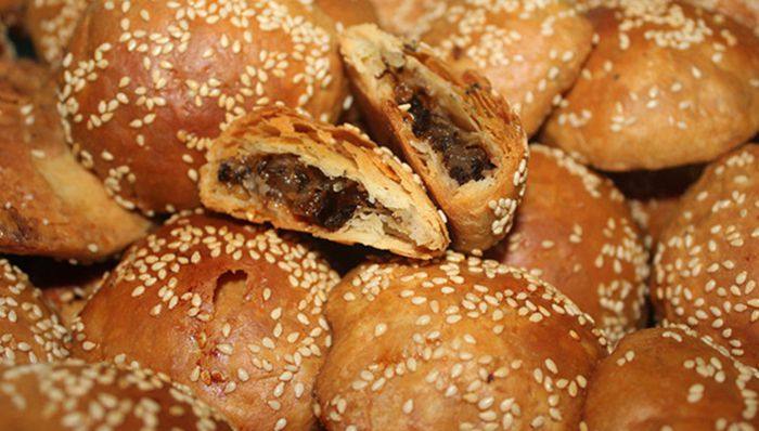 干菜浙江特产大胖子手工酥饼金华新登烧饼10个传统糕点