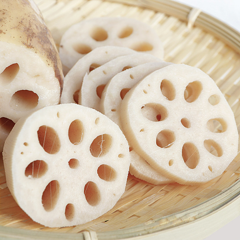 福建漳州新鲜现挖莲藕藕粉农家种植九孔脆藕莲藕