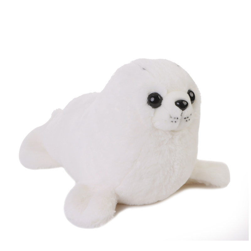 海豹毛绒玩具仿真公仔可爱呆萌女友顺滑手感独特毛绒布艺类玩具