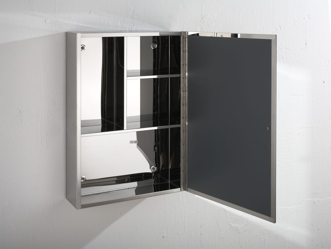 不锈钢镜柜浴室镜箱卫生间储物柜厨房吊柜挂柜边柜浴室镜柜