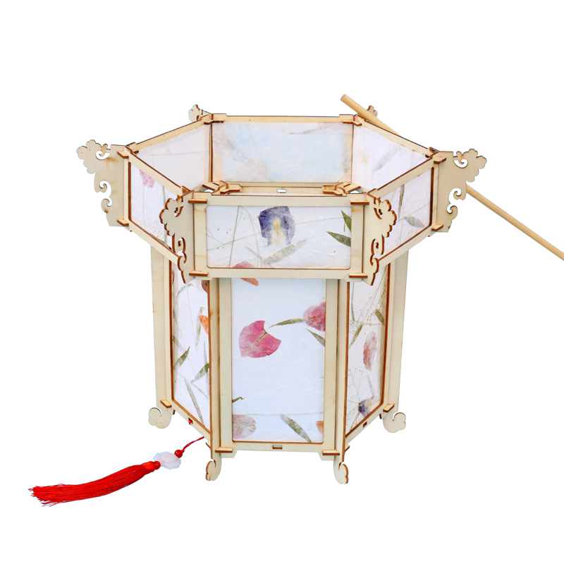 春节骨架花草古风花灯diy创意架子自制宫灯灯笼