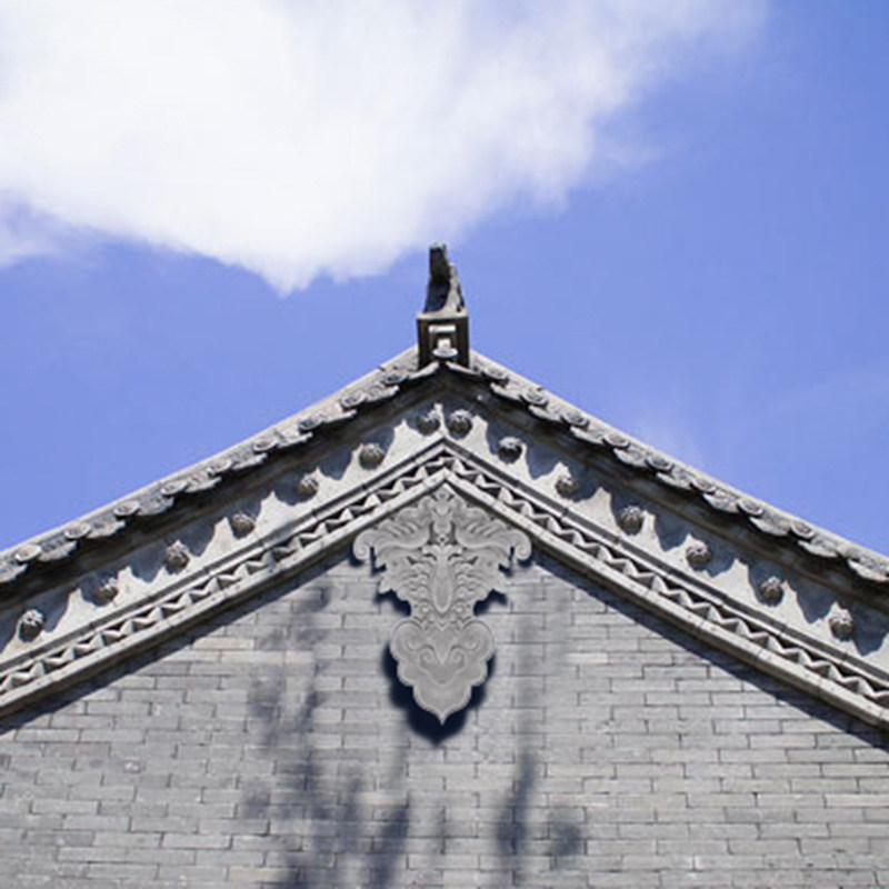 新品仿古仿古砖砖雕古建筑挂件刻花正房厢房山墙砖雕